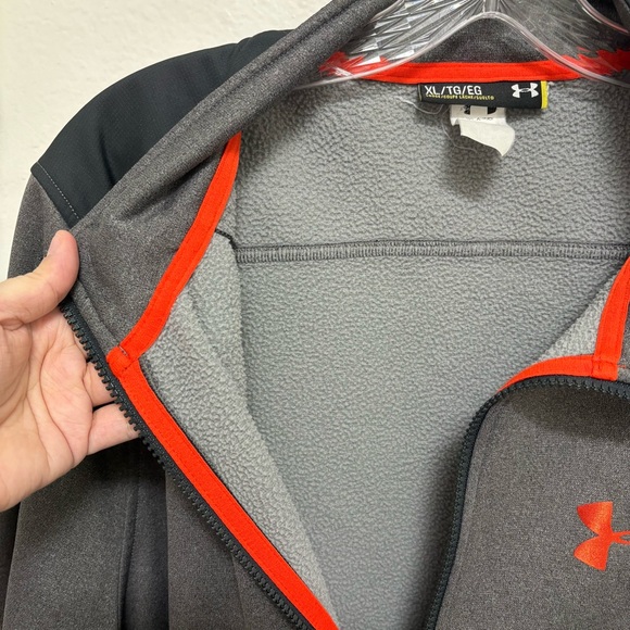 Under Armour Men’s Gray and Black Performance Jacket Size XL Athletic, Outdoor’s - Picture 6 of 8